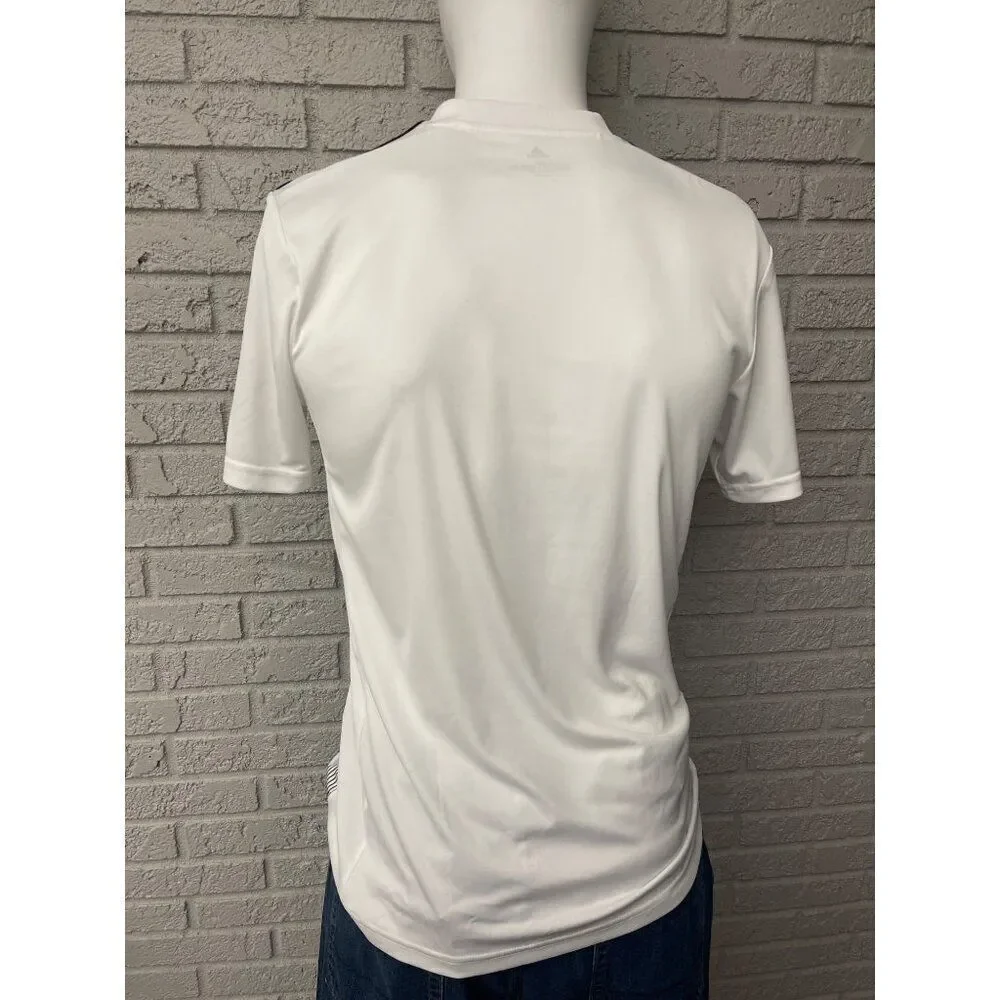 Adidas Men Black / White Soccer Jersey Size S
